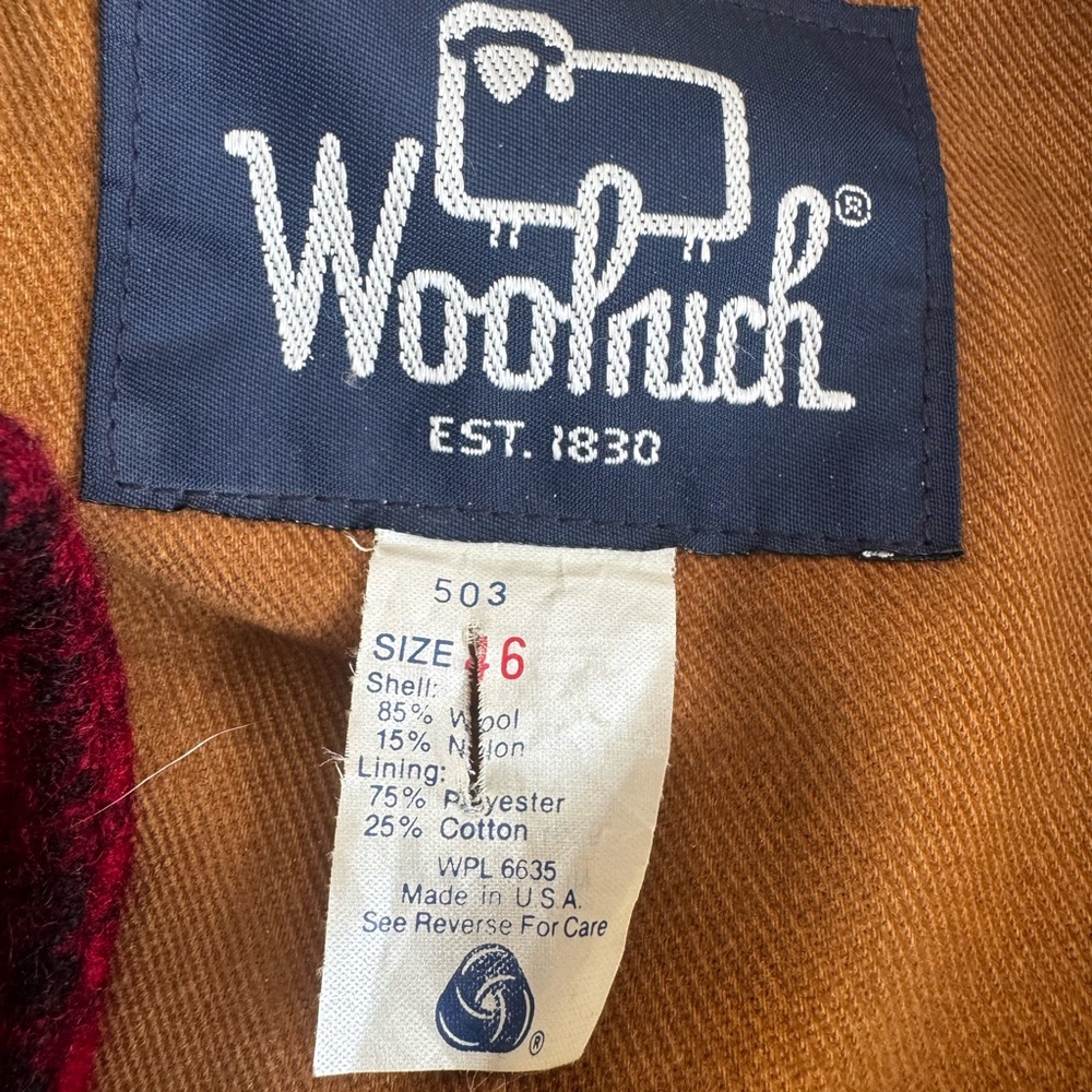 Woolrich vintage jacket size 46 - Picture 2 of 8
